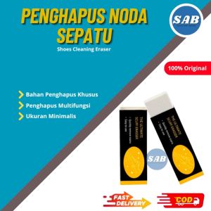 Penghapus Sepatu Suede & Pembersih Tanpa Cuci Bilas Air Penghilang Noda Cleaning Eraser Shoes Sneakers