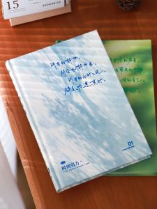 QINGHEJI | Aesthetic and Elegant Student Diary Notebook