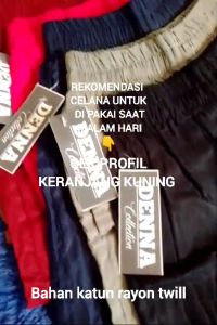 Celana Pendek Wanita Katun Rayon Twill: Pilihan Ideal untuk Malam & Santai
