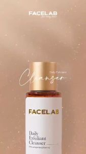 FACELAB - DAILY EXFOLIANT CLEANSER 100 ML | PERMBERSIH WAJAH UNTUK FLEK DARK SPOT | FACIAL CLEANSER UNTUK EXFOLIASI WAJAH