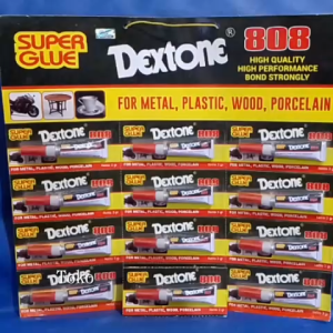 Lem Super Glue DEXTONE 808 1Lembar Isi 12Pcs
