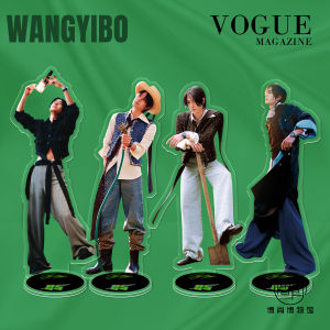 Bồ Câu Bảo Tàng Phụ Kiện Bàn Hình Người Acrylic Trong Suốt Hai Mặt Tháng Năm Đồ Trang Trí Để Bàn Bằng Nhựa