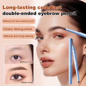 Long Lasting Waterproof Rooted Natural Black Eyebrow Pencil