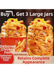 Ready-to-Eat Commercial Chicken Feet 5-20 Lbs Spicy and Lemon Chili