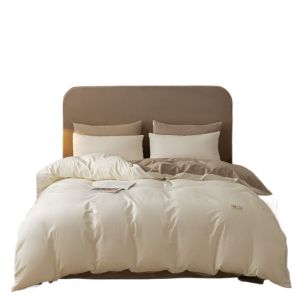 Pure Cotton Bedding Set 100% Quality Four-Piece Quilt Cover Sheet Dormitory Bedding Three-Piece Bed Canopy Single Piece Luxury Feel