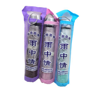 ร่มพับสามก้านแบบหุ้มเงินกันแดดกันฝนสำหรับผู้ใหญ่ร่มกันฝนแบบพับได้ป้องกันรังสียูวีสองชั้นจากจีนแผ่นดินใหญ่