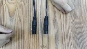 XLR 3Pin Male to Female XLR Microphone High-Resolution Audio Durable Cable 1m/2m/3m/5m/10m