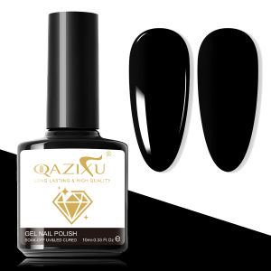 10ml Black Nail Gel Polish Soak Off UV LED Varnish Manicure Tools Design For Home Salon Nail Art DIY Winter For Cool Girls