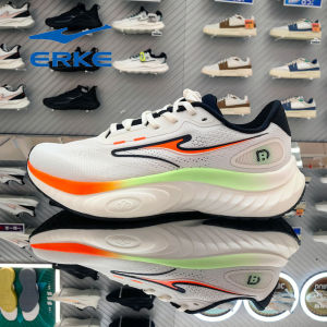 Erke 5.0 Mens Running Shoes Stable Shock Absorption Sports Sneakers Anti-slip Park Running Shoes Waterproof Synthetic Leather