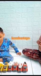 KGP 08/10 [FREE OBENG & STIKER] DIY MEKANIK CILIK 4PCS PEMADAM KEBAKARAN ATAU TRUK KONSTRUKSI