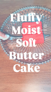 (Pre-Order) Bandung Kampung Butter Cake / Classic European Butter Cake Infused With Malay Style Rose Milk