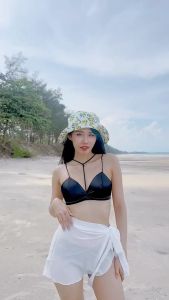 Bikini Wrap skirt - White Sand