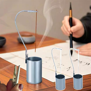 ที่หนีบธูปตัวยึดรองรับทำจากสเตนเลสทนทานสามารถปรับได้สำหรับการทำสมาธิสำนักงานบ้าน