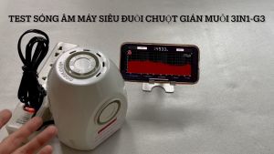 Máy Siêu Đuổi Chuột Cống Muỗi Gián Chuyên Nghiệp 3IN1-G3 Diện Tích 40-80m2 Giang Gia Dụng