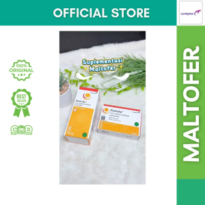 MALTOFER | Drops Sirup Anak Dewasa | Tablet Kunyah Anemia Zat Besi Asam Folat