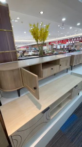 TV Console  (FREE DELIVERY&INSTALL)Type DSG186 TV Stand 160/180cm TV Cabinet  With a Wire Hole