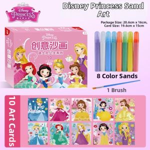 Disney | Cartoon Coloring Sand Art Birthday Gift Childrens Sand Art Kit