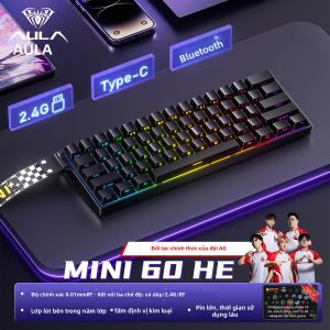 ESPORTS LIVNG MUSEUM | Bàn Phím Cơ Không Dây Chơi Game FPS Độ Trễ Thấp Từ Tính