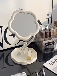 Vinnatsu: Kaca Meja Rias Serbaguna & Kaca Rias Bunga Cermin