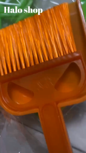 Bộ Ki Và Chổi Nhựa Hốt Rác Mini Loại lớn quét dọn bàn thờ máy văn phòng