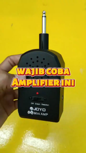 ORI JOYO Ampli Amplifier Gitar Listrik Mini portable Guitar Clean Distortion 2W - JA-01