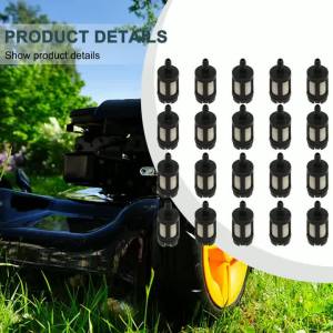 20PCS For Most Fuel Filter For Garden Machinery Grass For Chainsaws Blowers Trimmer Chainsaw Carburetor Garden Tools