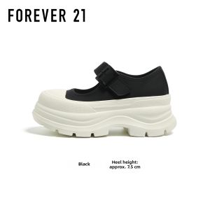 Forever 21 | Easy-On Hook-and-Loop Thick-Soled Elevating Women Sneakers