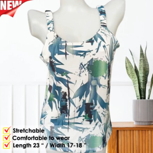 Fashion Fiona Spaghetti Blouse Fit up to semi XL Body Frame Sando Spag Women Girls Tops Comfortable to wear Daily Tops