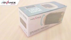 Speaker Bluetooth Advance Music Box T525 RGB LED Dual - Speaker Advance T-525 Speaker Advance Portable Mini Super Bass ~TFA