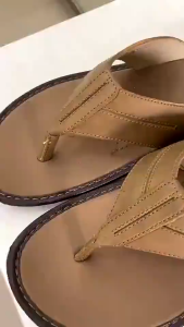 Sandal Jepit Pria Sandal Bata Motif Polos Warna Hitam/Coklat Termurah Nyaman & Trendi