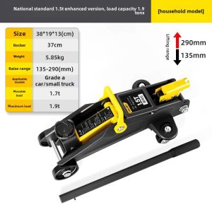 Deli Horizontal Jack Car Hydraulic Car For Home Hydraulic Car Tire Change Tool Jack 3 T SUV