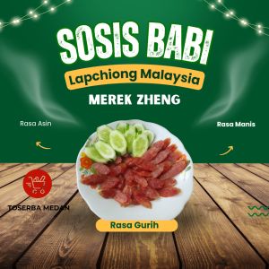 Sosis Babi Lapchiong 1kg Merek Zheng Sausage Pork