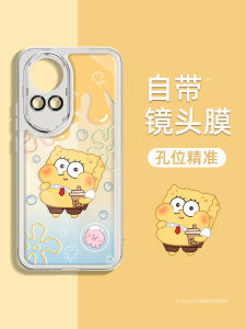 เคสโทรศัพท์ซิลิโคนบางเฉียบสำหรับ Huawei Nova14 pro ลายการ์ตูนสัตว์น้ำสีฟ้า ป้องกันเลนส์ ป้องกันการตกหล่น ดีไซน์น่ารัก