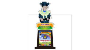 plakat bahan akrilik