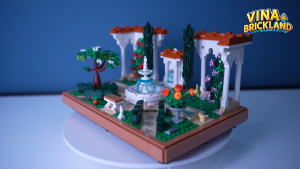 SET LEGO Icons 10359 – Fountain Garden