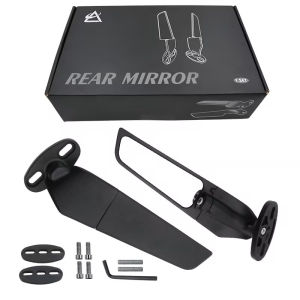Gương Chiếu Hậu Sửa Đổi Cánh Gió Xe Máy Cho Xe Đạp Thể Thao Đua Xe Đường Phố Tương Thích Với Honda CBR Kawasaki Ninja Suzuki GSX Ducati Series