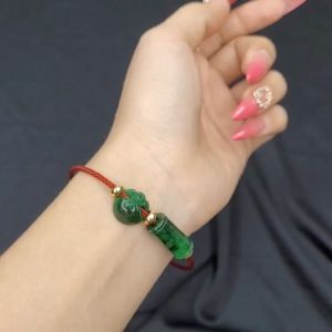 Q442 Vòng lu thống túi tiền Cẩm Thạch Sơn Thủy ko kén mệnh - Phong Thuỷ TUDO P