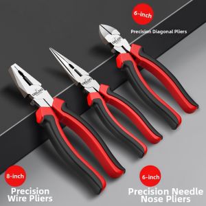 DELIXI Electric | Multifunctional Steel Wire And Slanted Nib Pliers Electrical Tool