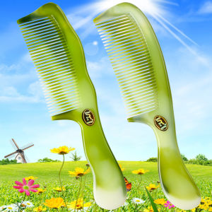 Plastic Hair Comb Womens Stylish Comb Family Use Durable Hairbrush Sharp Tail Comb Non-Breakable Hairdressing Comb