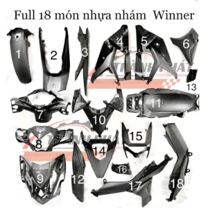 Nhựa Nhám Winner V1 Đời 201620172018 Zin hãng (Bán lẻ từng món)