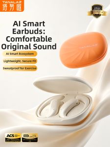 TANALAZ | Wireless Bluetooth AI Over-ear Conduction Sport Headphones