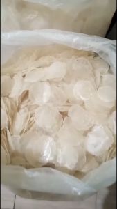 Keripik kaca mentah murah 2 kg gratis ongkir siap diolah putih garing dan tipis