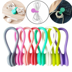 WEIDONGFANG | Magnetic Cable Organizer Earphone Winder Anti-Tangle Portable