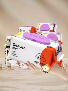 Deeyeo | Newborn to Toddler Hand and Mouth Baby Wipes Thick Large Pack