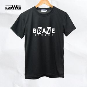 Manawari statement tshirt inspirational tshirt Brave Enough aesthetic quote tshrt top korean trend tees tshirt statement