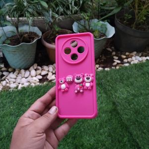 Case Oppo A3 Pro 5G PJY110 Softcase Silikon Premium Karakter Lotso 3D Kasing Cesing Silicone Casing Cover Case