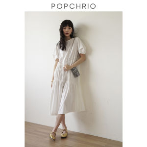 POPCHRIO | Đầm A-line Trùm Kín Phong Cách Thường Ngày