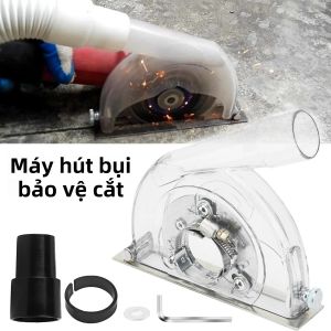 Máy Hút Bụi Chuyên Nghiệp Bảo Vệ Cắt Cho 4 "5" Máy Mài Góc Trong Suốt Bền Mài Có Đính Kèm Cho Chế Biến Gỗ