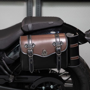 BONINGYU | Punk Retro Motorcycle Saddle Bag for Outdoor Riding