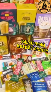 Happy Tree Plus 55 - Taiping Kopi O Kosong - Instant Coffee Drink 20 Sachets 10 Gram